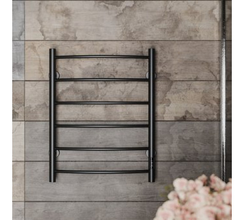 Полотенцесушитель Roxen Santi BK-109AW-6T 11030-5365B черный