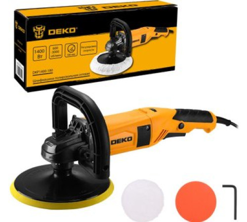 Полировальная машина Deko DKP1400-180 083-1049