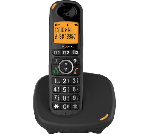 Радиотелефон TeXet TX-D8905A черный