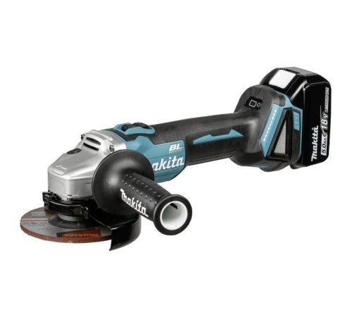 Угловая шлифмашина Makita DGA504RTJ с 2-мя АКБ, кейс