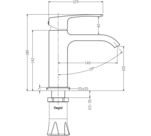 Смеситель Raglo R02.10.03