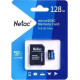 Карта памяти Netac P500 Standard 128GB NT02P500STN-128G-R + адаптер