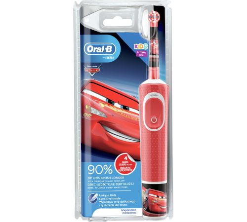 Электрическая зубная щетка Oral-B Kids Cars D100.413.2K