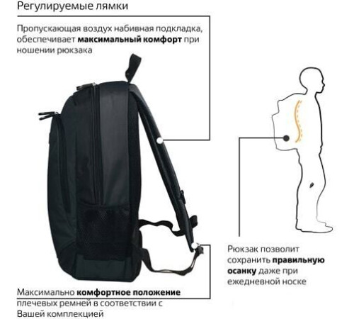 Городской рюкзак BRAUBERG Навигатор 225291