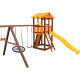Игровой комплекс Perfetto Sport Pitigliano-4 + качели Паутина