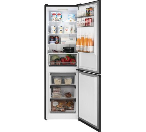 Холодильник Weissgauff WRK 185 Total NoFrost Inverter Black Inox