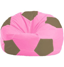 Кресло-мешок Flagman Мяч Стандарт М1.1-196 розовый/бежевый