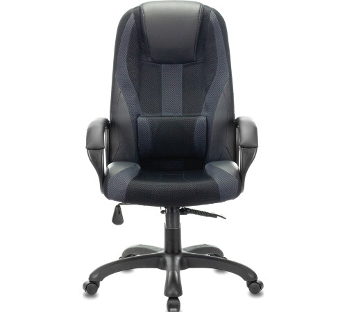 Кресло Brabix Rapid GM-102 черный/серый