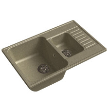 Кухонная мойка GranFest QUARZ Z-21K песочный