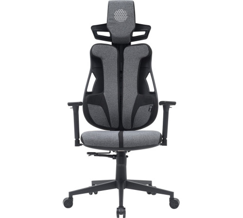 Игровое геймерское кресло CACTUS CS-CHR-DUO-GYBK серый/черный