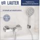 Смеситель Lauter Art 21CK9680C с лейкой Nevada 21S10146