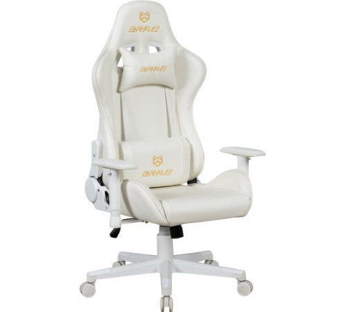 Игровое геймерское кресло Brave Freeze белый