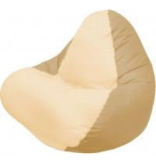 Кресло-мешок Flagman Релакс Г4.1-025 светло-бежевый/темно-бежевый
