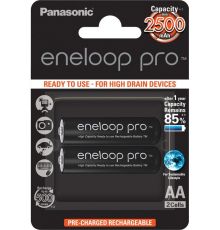 Аккумулятор Panasonic Eneloop Pro AA 2500mAh 2 шт. BK-3HCDE/2BE