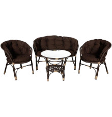 Набор садовой мебели BiGarden БГ- Багама 3+1 кофейный