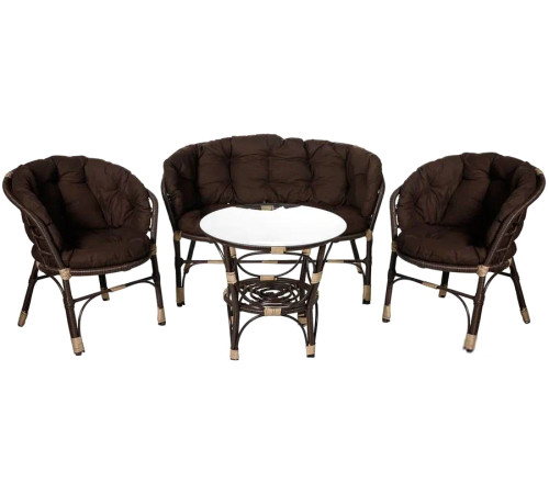 Набор садовой мебели BiGarden БГ- Багама 3+1 кофейный