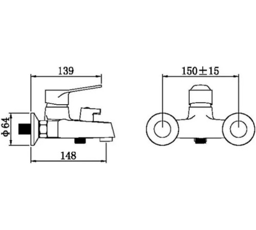 Смеситель Potato P30218