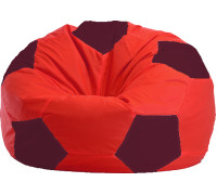 Кресло-мешок Flagman Мяч Стандарт М1.1-180 красный/бордовый
