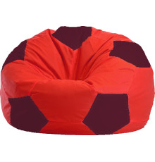 Кресло-мешок Flagman Мяч Стандарт М1.1-180 красный/бордовый