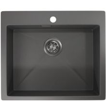 Кухонная мойка Granula GR-5951 графит матовый