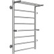 Полотенцесушитель TERMINUS Аврора П8 500х800 с 2 полками и боковым подключением 500