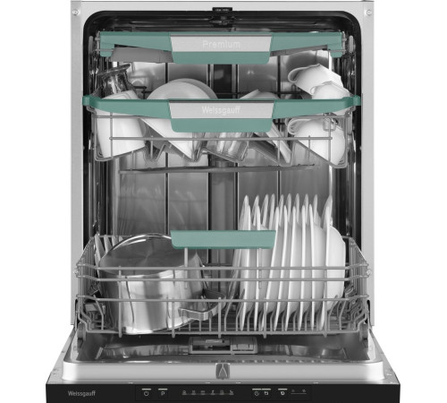 Встраиваемая посудомоечная машина Weissgauff BDW 6136 D Inverter AutoOpen Infolight