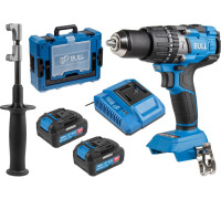 Ударная дрель-шуруповерт Bull SR 1805 1329882 с 2-мя АКБ, кейс