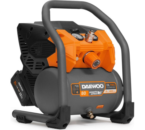 Компрессор Daewoo Power DAC 80S Li Set с 1-им АКБ