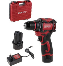 Дрель-шуруповерт Wortex BD 1213-1 Dli 2329019 с 2-мя АКБ, кейс