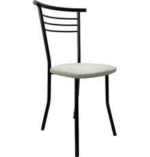 Стул Лидмаш SO-06 черный/светло-серый