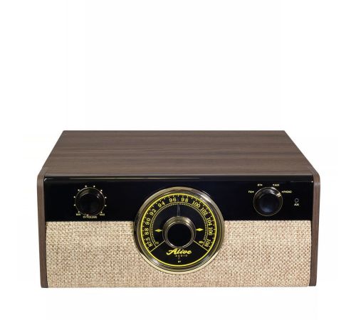 Виниловый проигрыватель Alive Audio Fusion Dark Wood
