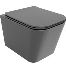 Унитаз Mexen Teo 30854071 темно-серый матовый без бачка