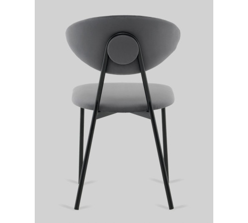 Стул Stool Group Квинси vd-kvinsy-b27 велюр темно-серый