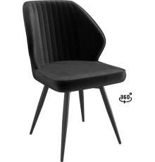 Стул Мамадома Michael-R1 360 d24 Black Lux/черный