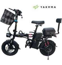 Электровелосипед Yakama R5 черный