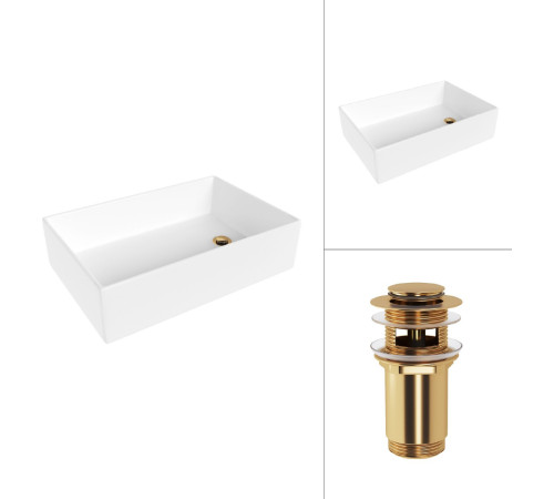 Умывальник Lauter 21518-1 + клапан 21190G