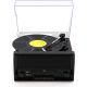 Многофункциональный аудиоцентр Ritmix LP-400B черный/коричневый