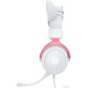 Наушники Onikuma X10 белый/розовый, с ушками