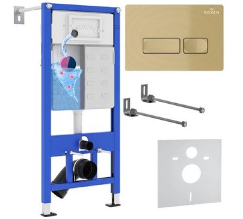 Инсталляция для унитаза Roxen StounFix Dual Fresh 968047