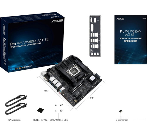 Материнская плата ASUS Pro WS W680M-ACE SE