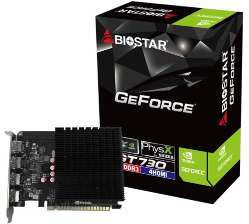 Видеокарта BIOSTAR GeForce GT 730 4GB DDR3 VN7313TG46
