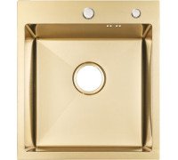 Кухонная мойка ARFEKA ECO AR 450*500 GOLD PVD NANO
