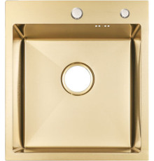 Кухонная мойка ARFEKA ECO AR 450*500 GOLD PVD NANO