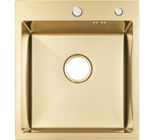 Кухонная мойка ARFEKA ECO AR 450*500 GOLD PVD NANO