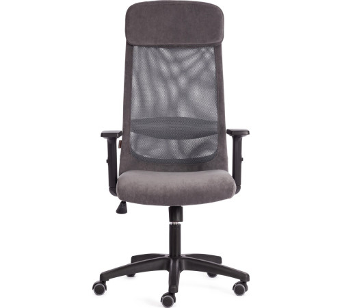 Офисное кресло TetChair Profit Plt флок/ткань серый