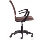 Офисное кресло TetChair Spark флок коричневый