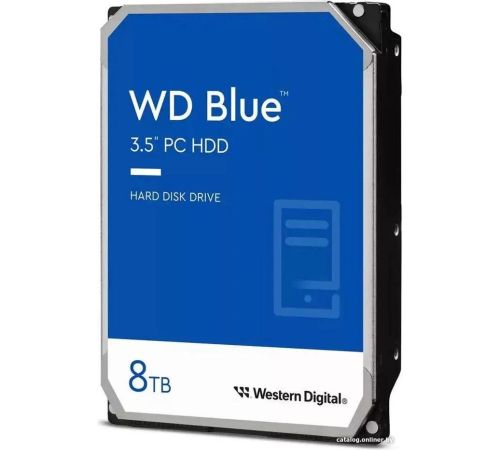 Жесткий диск WD Blue 8TB WD80EAAZ