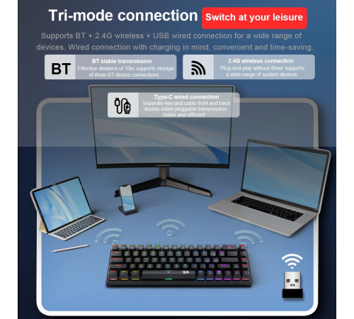 Клавиатура Redragon Ryze Pro