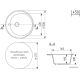 Кухонная мойка Mixline ML-GM11 551820 терракотовый