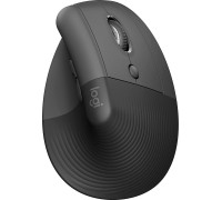 Вертикальная мышь Logitech Lift графит
